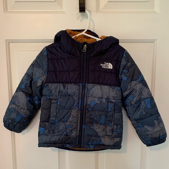The North Face Other - The North Face Boys Mount Chimbo Blue Bears Coat - Size 3T
